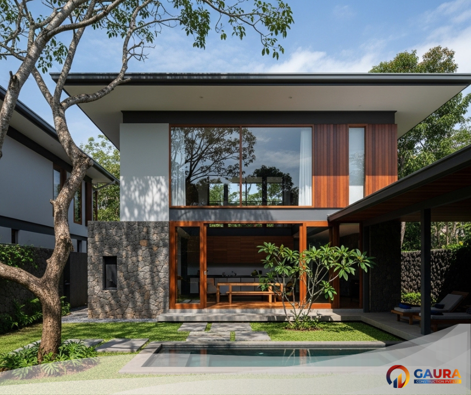 Modern home construction design in Sri Lanka